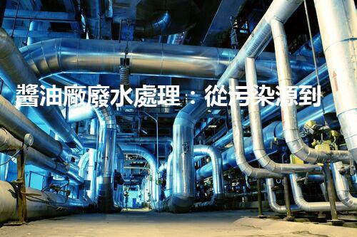 醬油廠廢水處理：從污染源到資源再生？